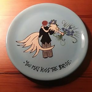Wedding Plate by T GABELLS TOO